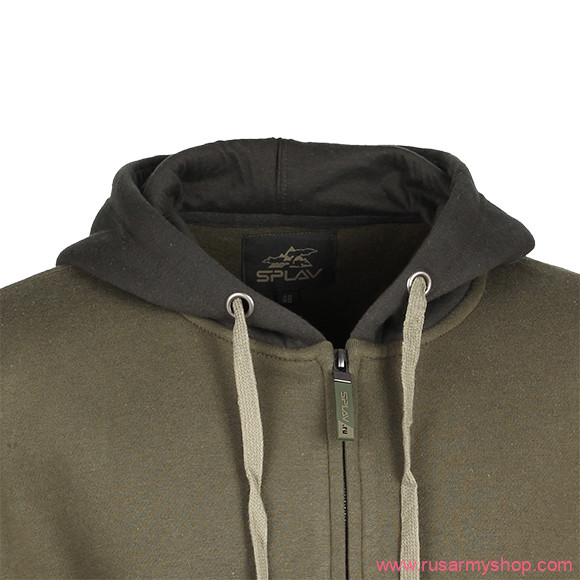 Zipped hoody SPLAV