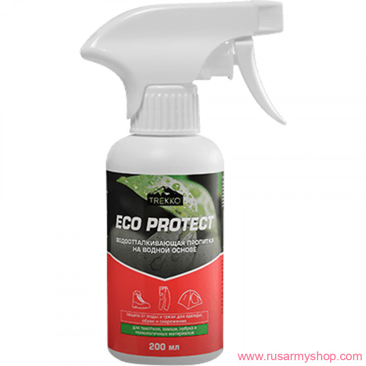 Средства по уходу за одеждой Trekko Водоотталкивающая пропитка Eco Protect 200 мл (на водяной основе)