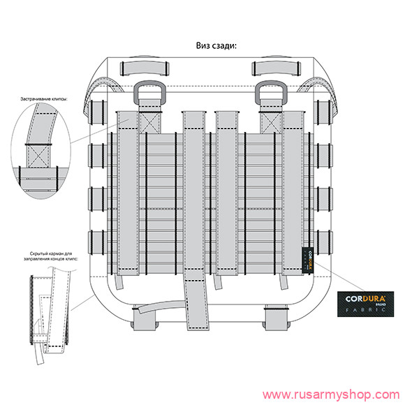 Подсумки Сплав Сумка сухарная v.2