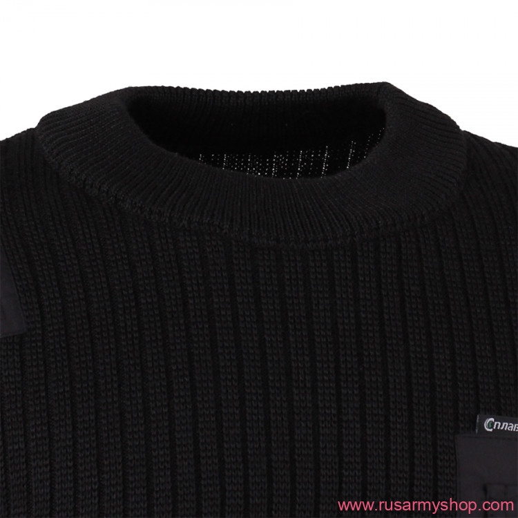 Демисезон Сплав Свитер п/ш с накладками арт. с41 охр.