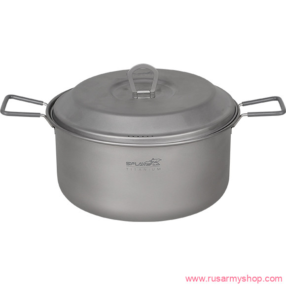 Посуда Сплав Кастрюля титановая 2.5