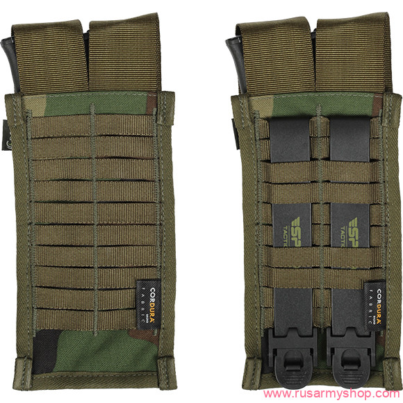 Подсумки Сплав Блок из 2 подсумков под маг. ПП на лип.