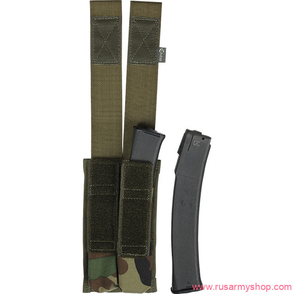 Подсумки Сплав Блок из 2 подсумков под маг. ПП на лип.