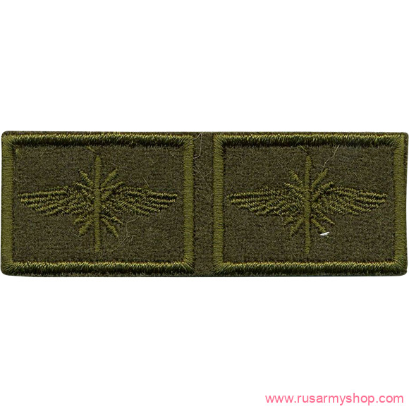 Эмблема петличная МО Сплав Войска связи нового образца