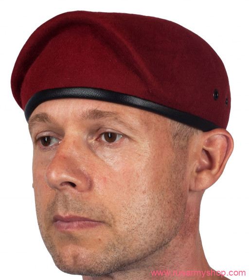 Russian army original special forces maroon beret 