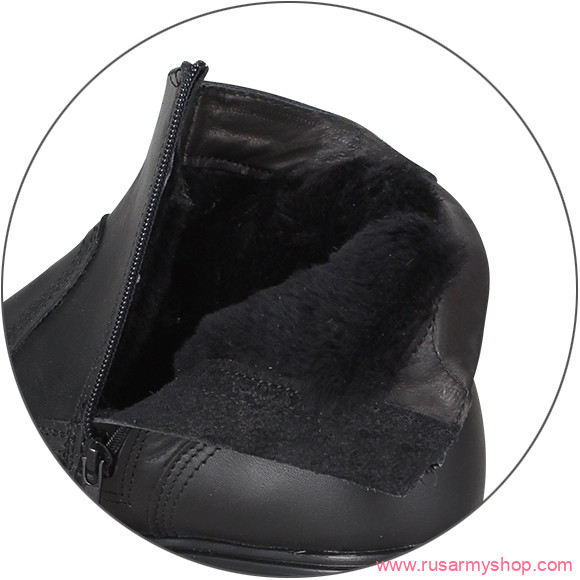 Зима ЭлитСпецОбувь Полусапоги мужские нат.мех 58ТУНМ