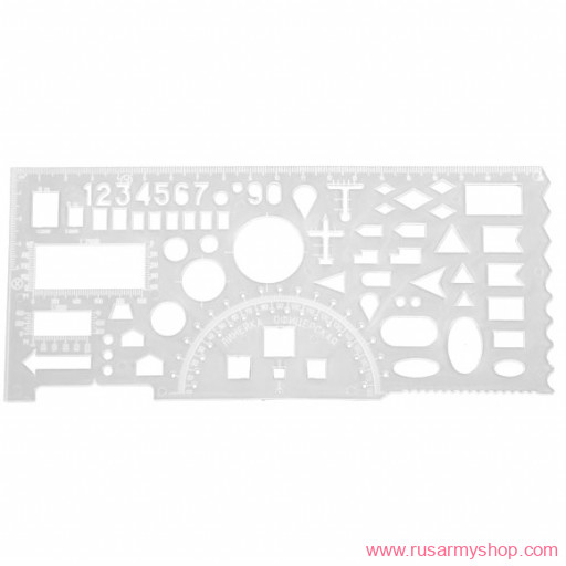 Разное Сплав Линейка справочная №2 офицерская