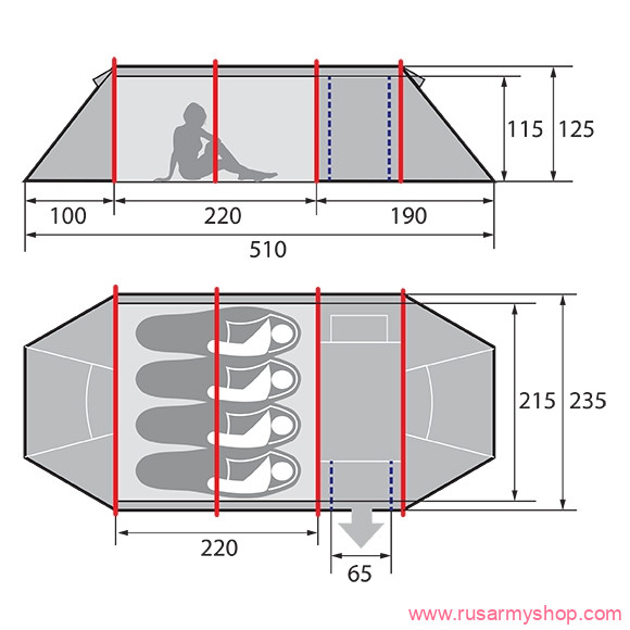 Туристические Сплав Палатка