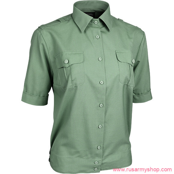 Лето Сплав Рубашка форменная женская короткий рукав