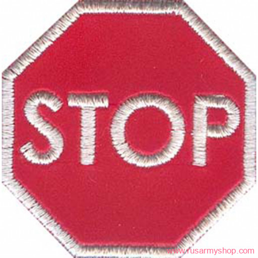 Нашивки-термоаппликация Сплав Термонаклейка -1462 СТОП