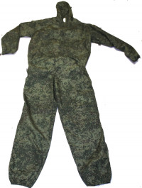 Camouflage suit coloring Russian digital summer