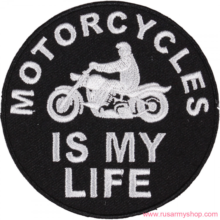 Нашивки-термоаппликация Сплав Термонаклейка Мотоциклы моя жизнь