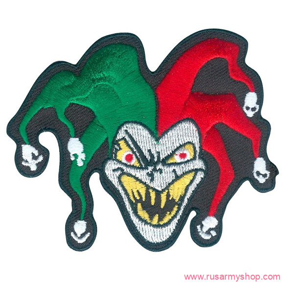 Нашивки-термоаппликация Сплав Термонаклейка -1535 Злой шут