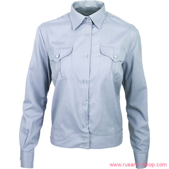 Лето Сплав Рубашка форменная-М женская дл. рукав