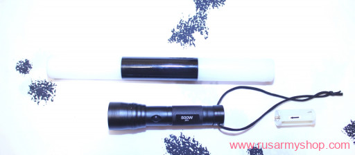 Russian traffic police wand luminous