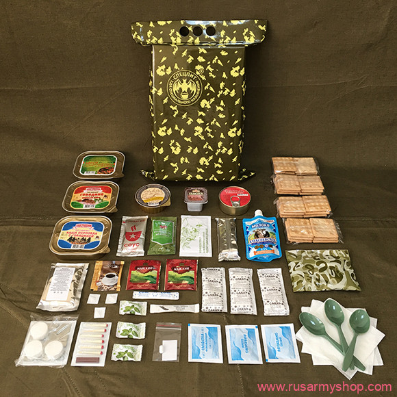 Сухпайки, рационы питания, ИРП Сплав Рацион питания ИРП-Б (боевой) Стандарт