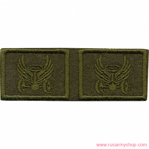 Эмблема петличная МО Сплав Автомобильные войска нового образца