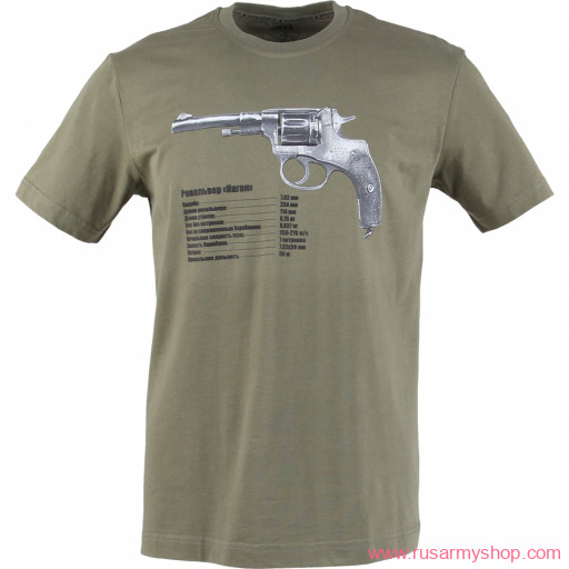 Футболки сувенирные Сплав Футболка сувенирная &quot;Наган&quot;