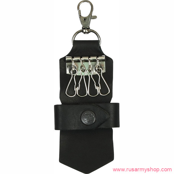 Визитницы, ключницы, зажимы для денег Сплав Ключница открытая с застежкой (брелок)