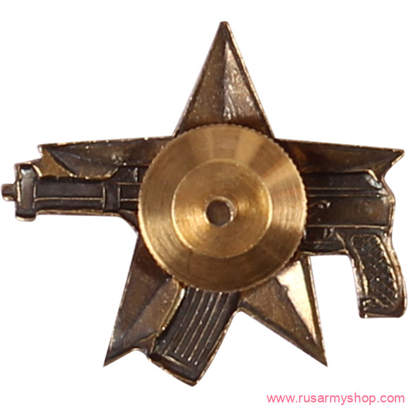 Нагрудные знаки часть 1 Сплав Кулак с автоматом
