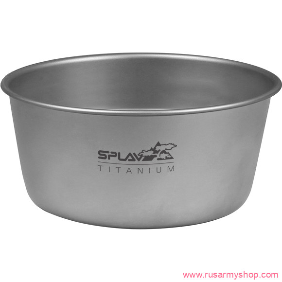 Посуда Сплав Миска титановая 550