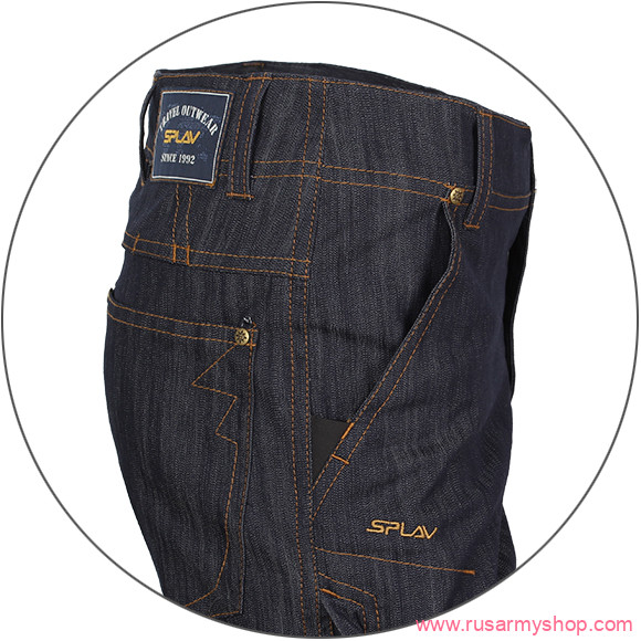 Брюки и шорты Сплав Джинсы утепленные 