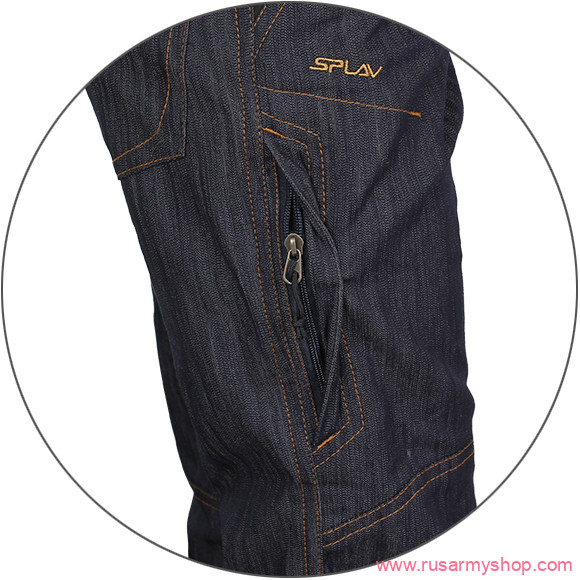 Брюки и шорты Сплав Джинсы утепленные 