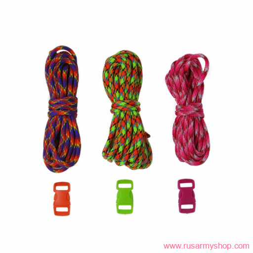 Фурнитура Сплав Набор для плетения браслетов из паракорда - Color