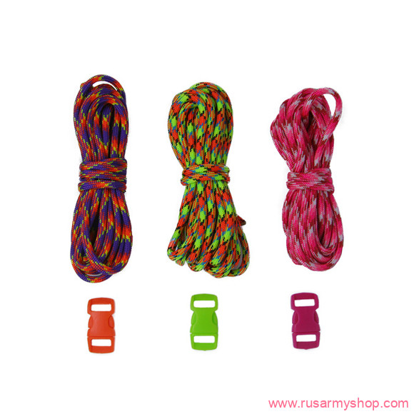 Фурнитура Сплав Набор для плетения браслетов из паракорда - Color