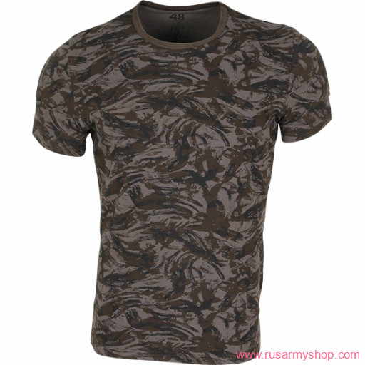Трикотаж Сплав Футболка stretch камуфлированная