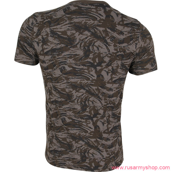 Трикотаж Сплав Футболка stretch камуфлированная