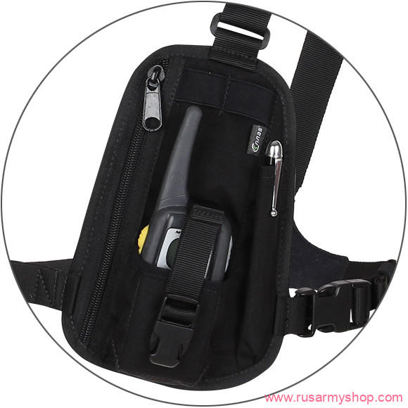 Подсумки Сплав Сумка для рации универсальная нагрудная