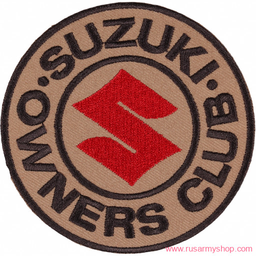 Нашивки-термоаппликация Сплав Термонаклейка -0659 Suzuki клуб