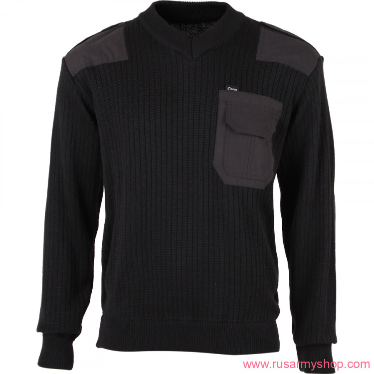 Демисезон Сплав Свитер п/ш с накладками арт. 55 охр.