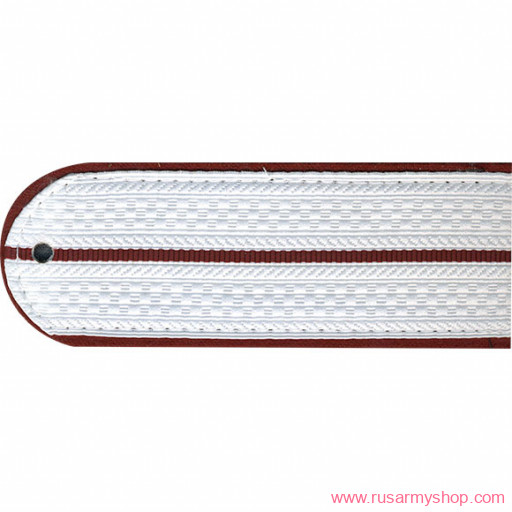 Погоны Юстиция Сплав Погоны УИС Младшего офицерского состава белые