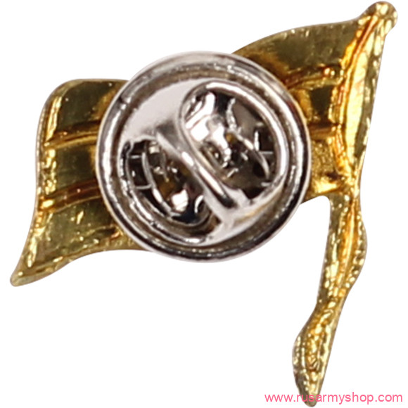 Миниатюрные знаки Сплав Флажок России на пинсе