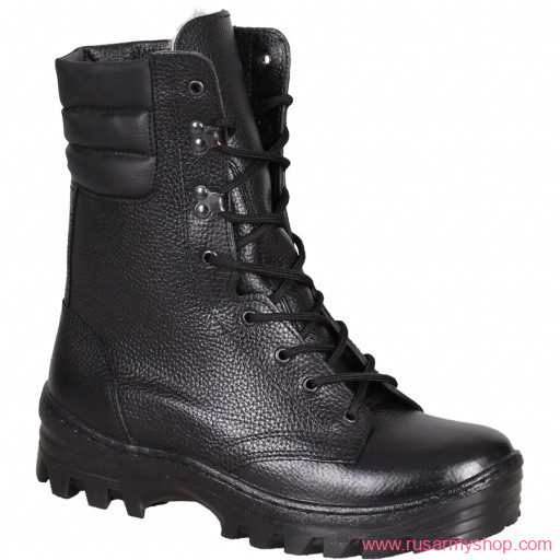 Зима Бутекс Ботинки &quot;ОМОН&quot; м.905 нат.мех