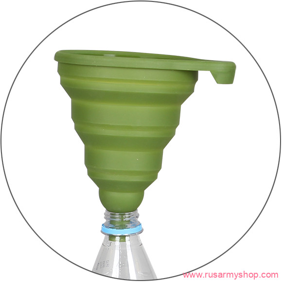 Посуда Сплав Силиконовая складная воронка