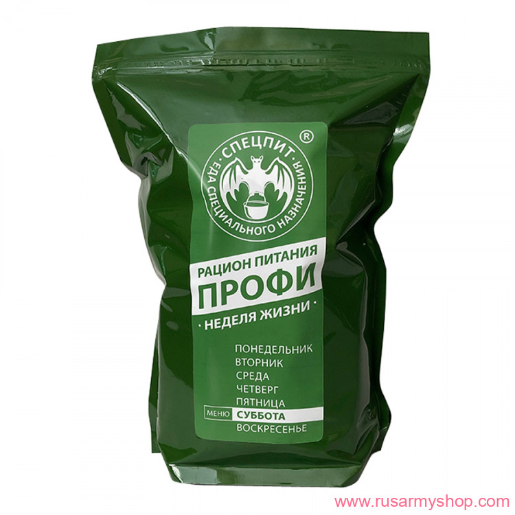 Рационы питания, готовые блюда Сплав Рацион питания