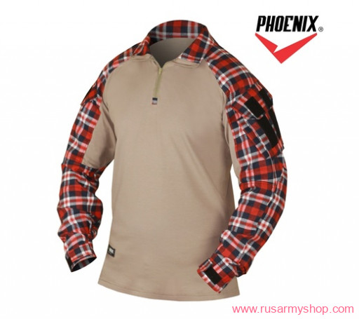 Forester Tan shirt (red squares) PHOENIX RME