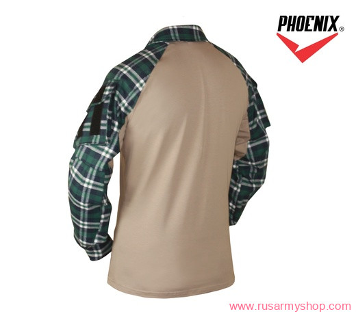 Forester Tan shirt (green squares) PHOENIX RME
