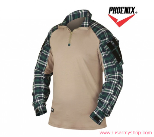Forester Tan shirt (green squares) PHOENIX RME