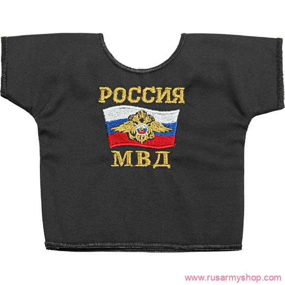 Рубашки-сувенир Сплав Рубашка-сувенир Россия МВД