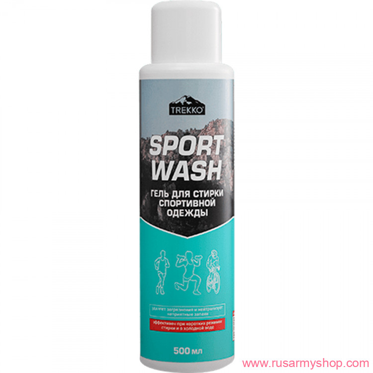 Средства по уходу за одеждой Trekko Средство для стирки спортивных вещей Sport 500 мл