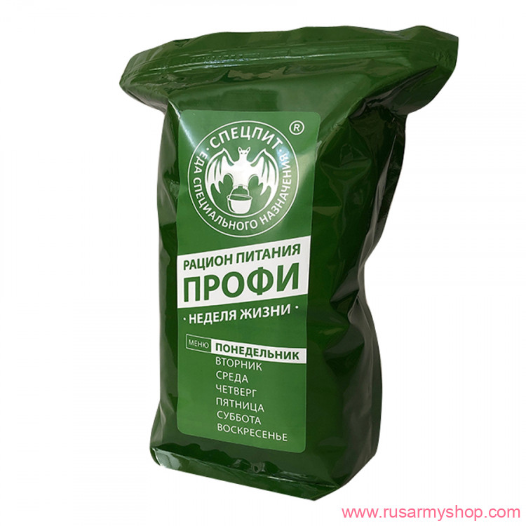 Рационы питания, готовые блюда Сплав Рацион питания