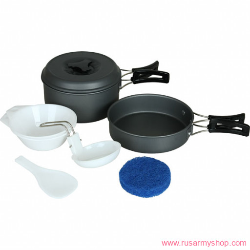 Посуда Сплав Набор посуды 1 кастрюля,1 сковородка (1-2 персоны)