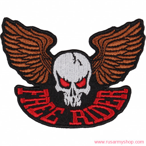 Нашивки-термоаппликация Сплав Термонаклейка - Free Rider