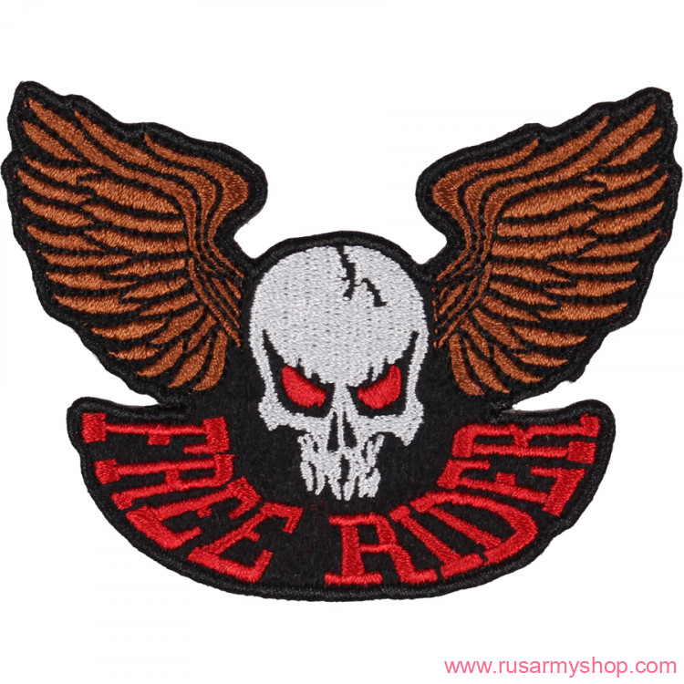 Нашивки-термоаппликация Сплав Термонаклейка - Free Rider