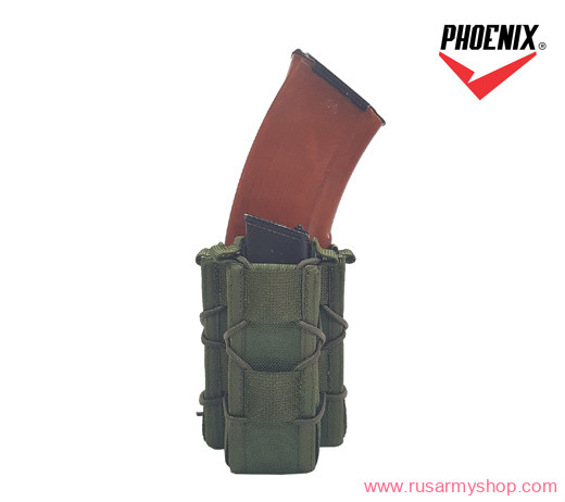 Quick Mag pouch combined for 1 M/AK and 1 pistol mags (olive) PHOENIX RME