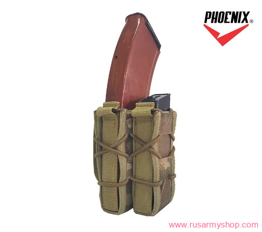 Quick Mag pouch combined for 1 M/AK and 1 pistol mags (multicam) PHOENIX RME
